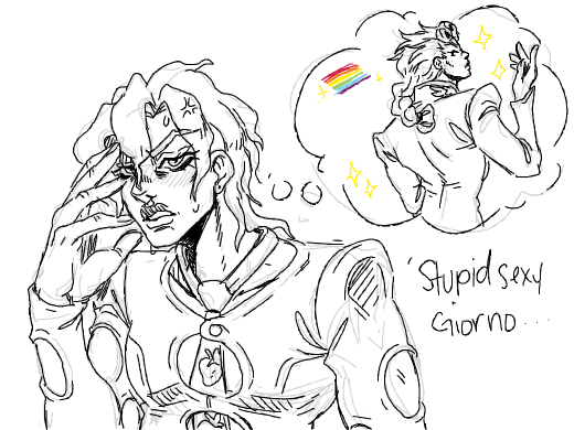 fugo left the gang cause he had repressed homosexual feelings for giorno