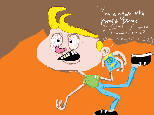 The only good Canadian cartoon that ever aired on tv was Jimmy Two Shoes. Corus took away SpongeBob and now Canadian tv is shit.