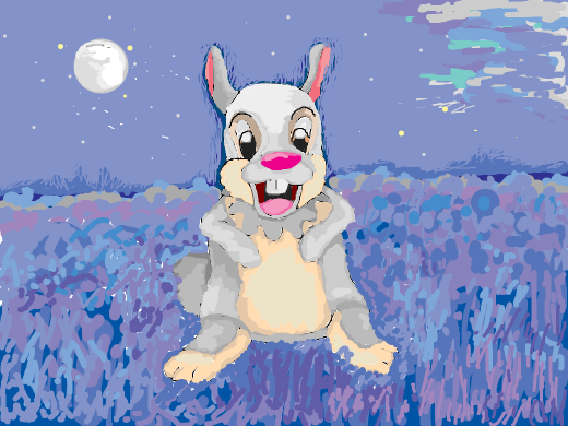 Dost thine eyes defy sacred fur? I dreamt of such beauty in thine deepest slumber. To sleep a chance to dream. To dream... a chance to hop.