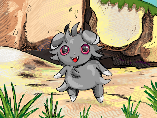 Espurr - A Psychic-type PokΓ©mon that resembles a Scottish Fold kitten.