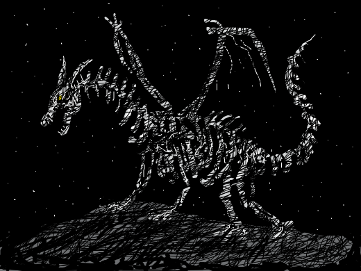 dragon skeletical dragon