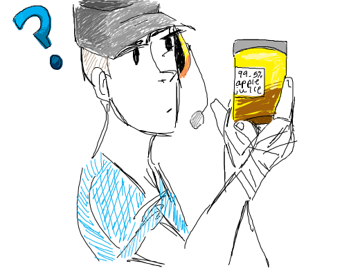 Scout don't drink that, it aint apple jucie, mate.