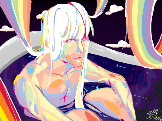 Rainbow gijinka (cool)