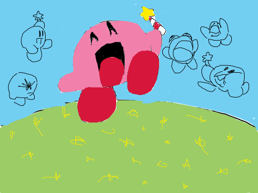 Kirby got the star rod!