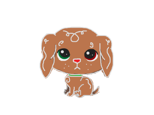 gignerbread dog cookie