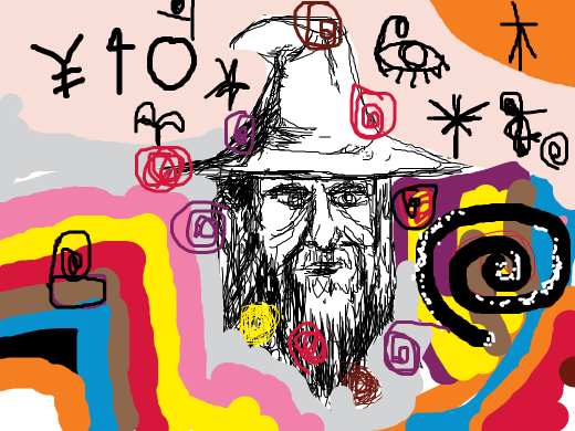 gandalf the clinically insane drinking potassium