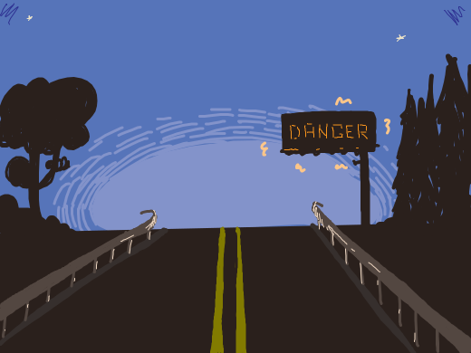 road sign