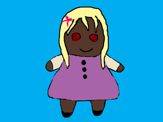 a red eyed blond character from an anime i dont watch