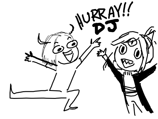 DJ gets birthday hurrays