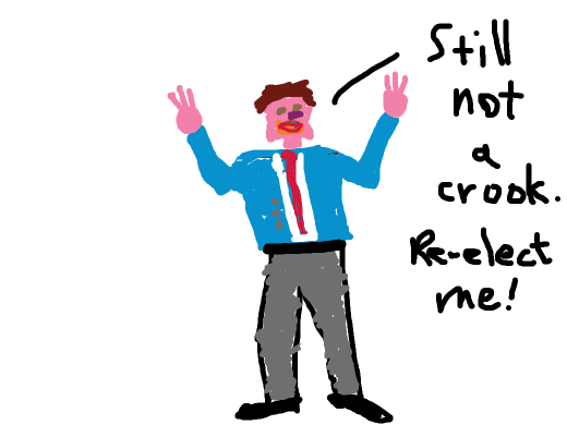 Richard Nixon winning re-election. Third-term, baby!