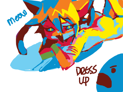 why is cat boi naked