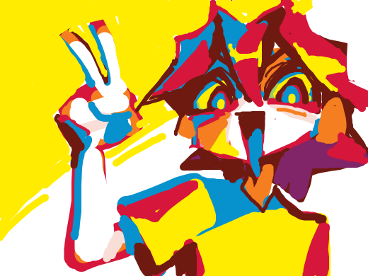 nerd emoji as a bug (super cute!!!)