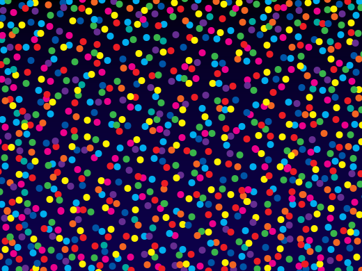 colored dots
