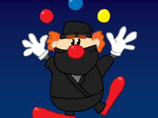 Ninja clown