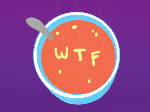 it looks like alphabets WTF