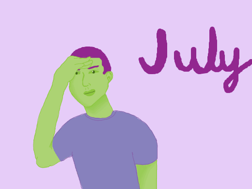 The Hunt for Purple July.