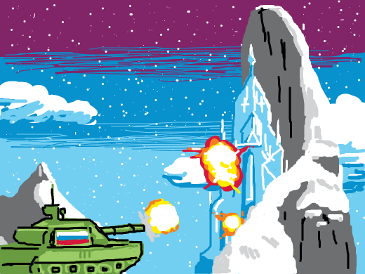 Putin decides to invade Anna and Elsa's kingdom