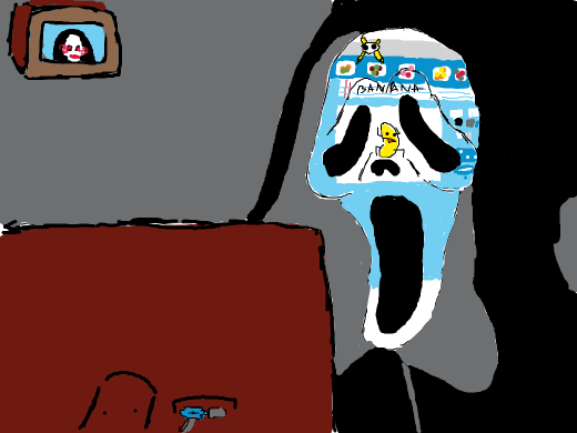 Ghostface must Doodle or Die!