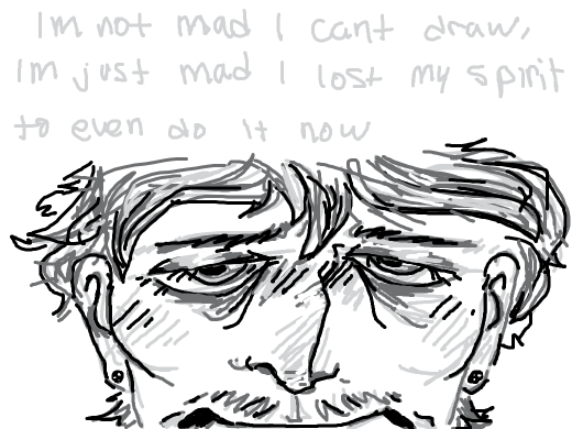 but for real, i'm logging off. bye! i don't need negativity just because you're mad you can't draw! :)