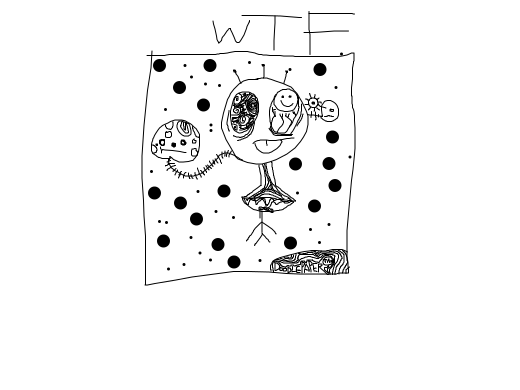 literally a Doodle with a doodly doodleface on a doodlepaper and plenty of doodledots