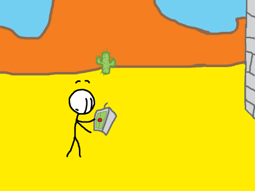 henry stickmin holding remote