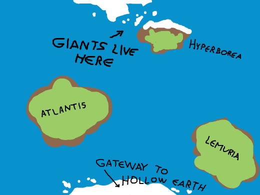 Draw your favorite type of map of the Earth.