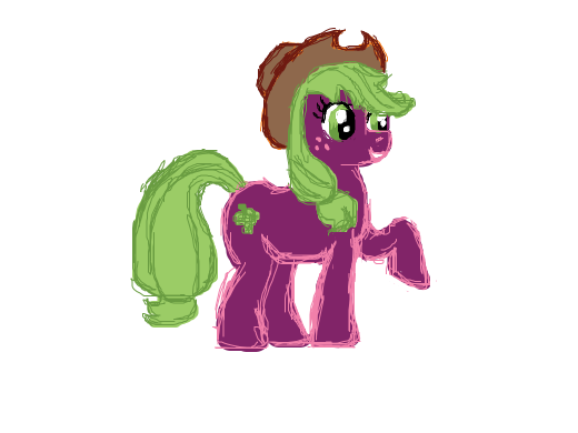 shes no longer known as applejack but now: grape-jack