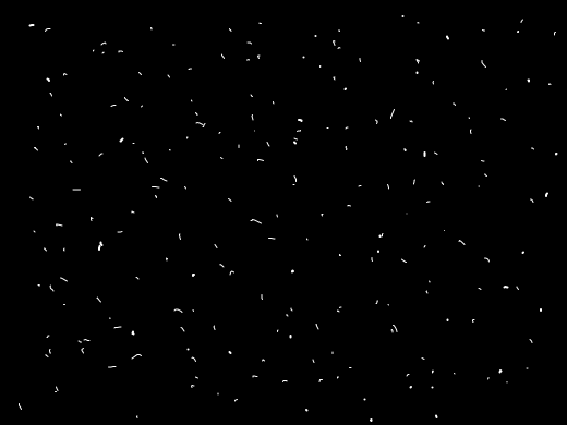 A graphic representation of the number 100 billion, the approximate number of stars in our galaxy.