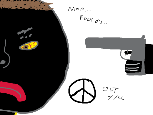 Doodle or die poster lacking enthusiasm for his art